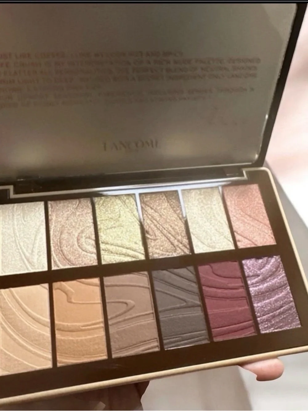 2025 Lancome Idole Cafe Crush Eye Makeup Platte Eyeshadow Full Size Ori. $75